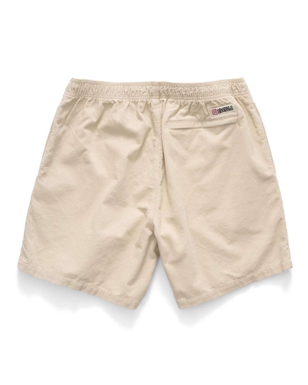 S-DOUBLE MENS  CORD COAST BOXER SHORT - BONE
