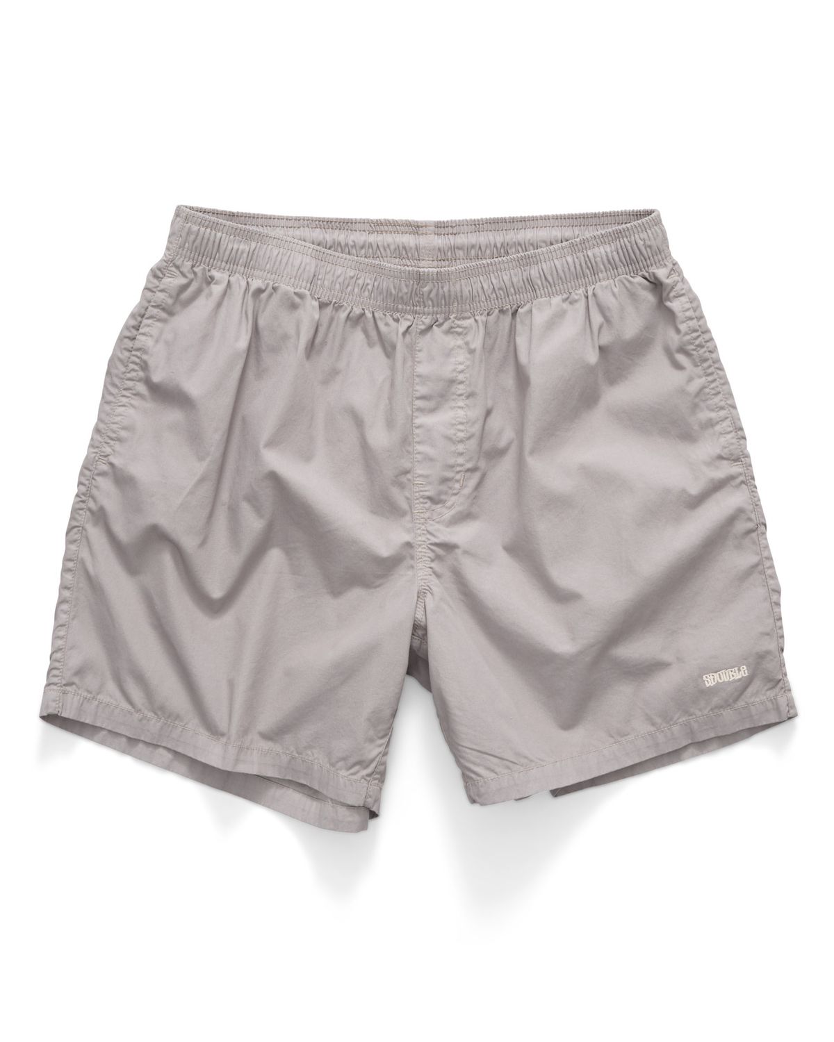 S-DOUBLE MENS  POPLIN COAST BOXER SHORT - LIGHT BLUE