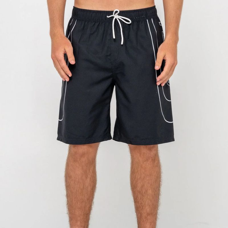 RUSTY MENS  CHARGER ELASTIC WAIST BOARDSHORT