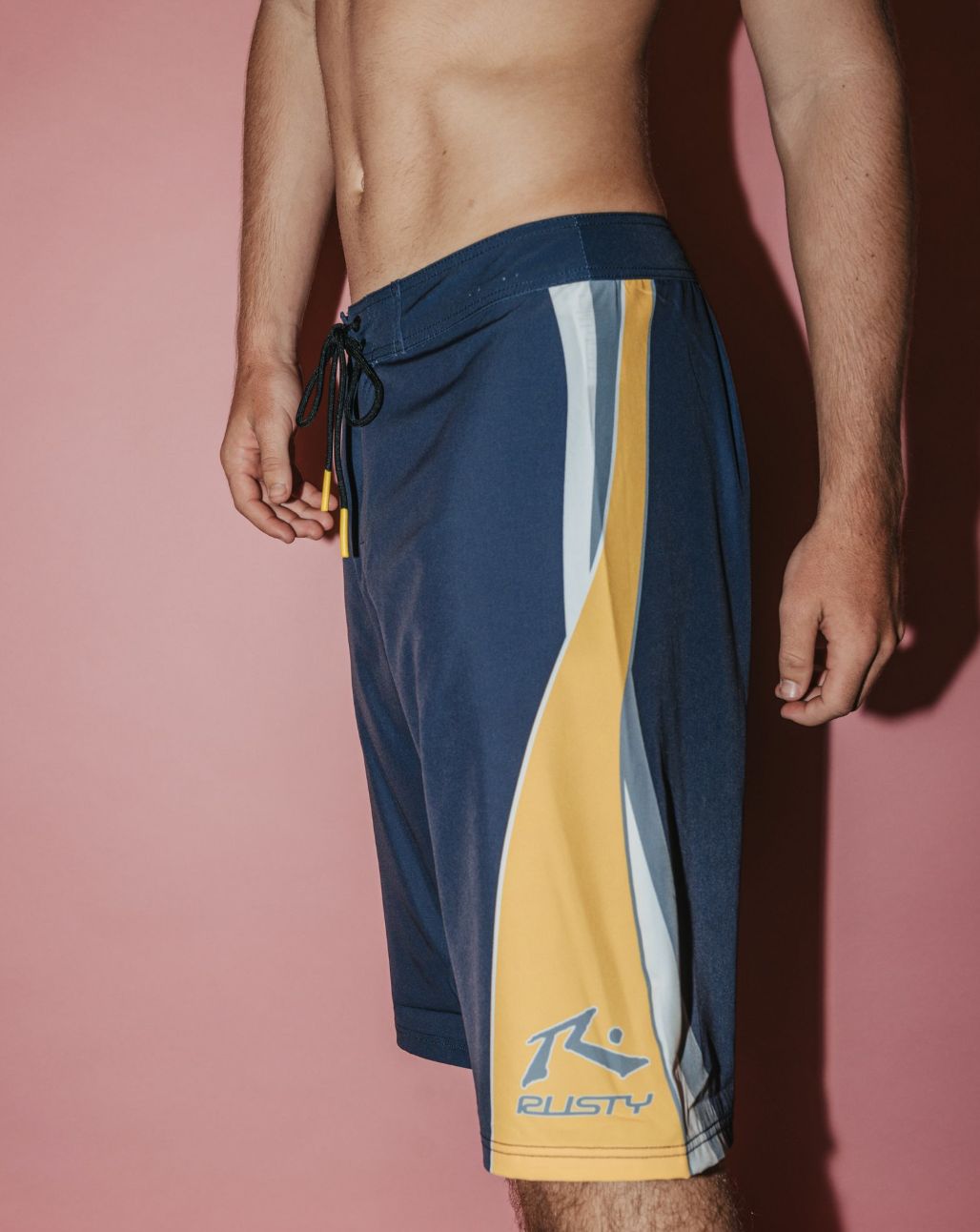 RUSTY MENS  PLOT TWIST BOARDSHORT - COAL