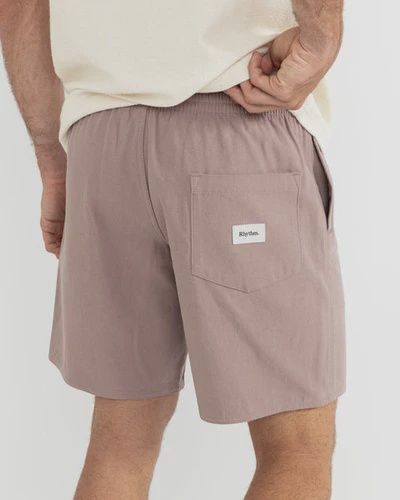 RHYTHM MENS BOX JAM- DUSTY MAUVE