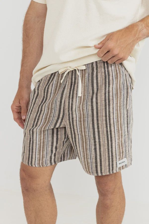 RHYTHM MENS JAQUARD JAM- NATURAL