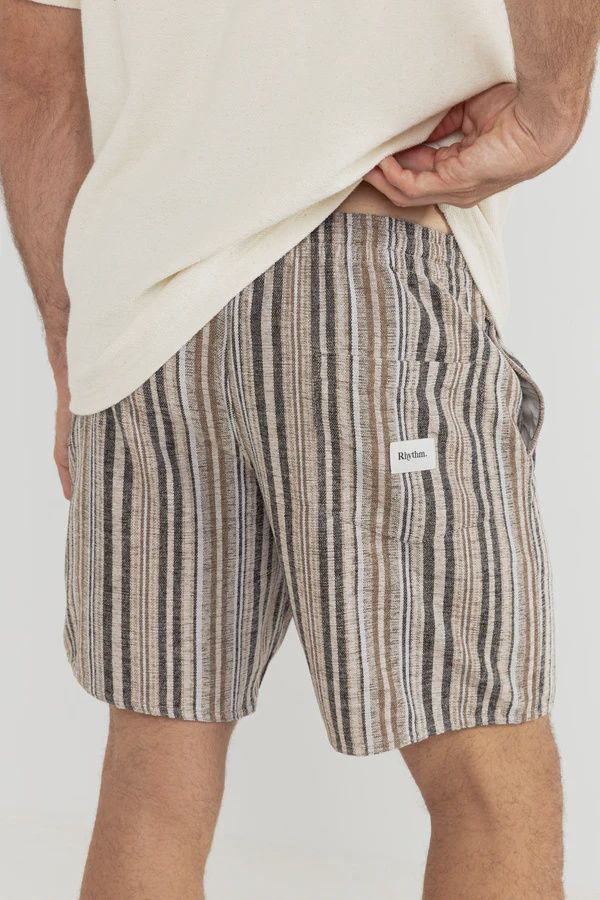 RHYTHM MENS JAQUARD JAM- NATURAL