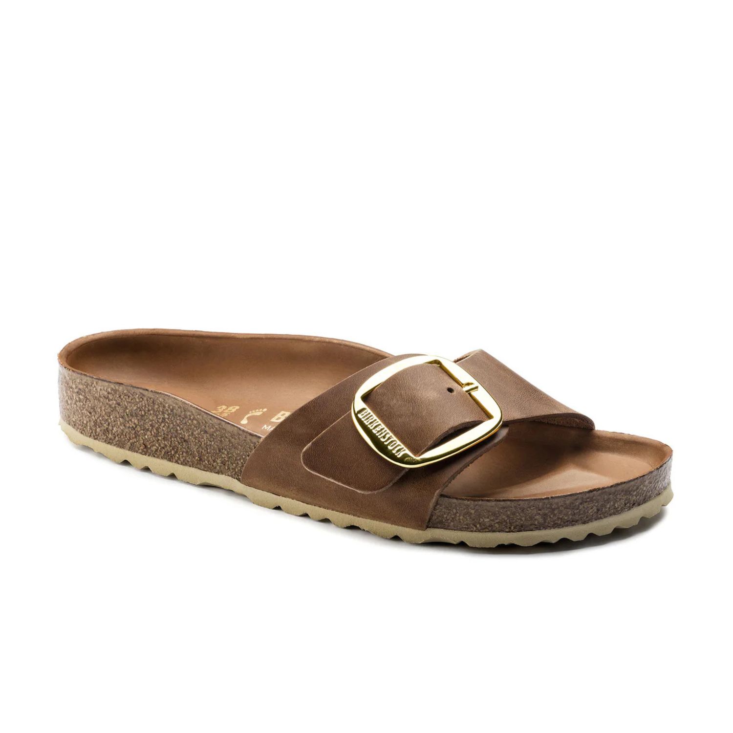 BIRKENSTOCK MADRID BIG BUCKLE- COGNAC OILED LEATHER