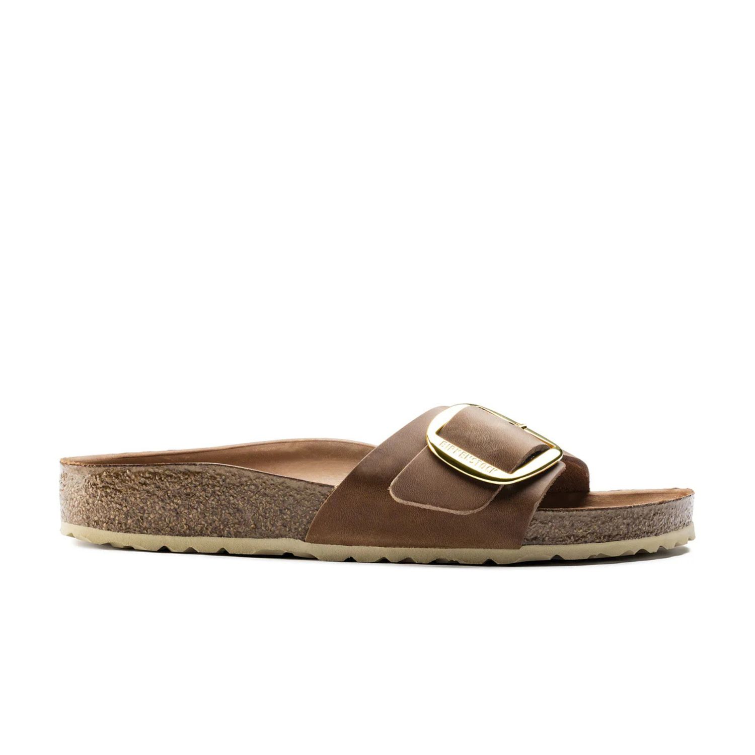 BIRKENSTOCK MADRID BIG BUCKLE- COGNAC OILED LEATHER