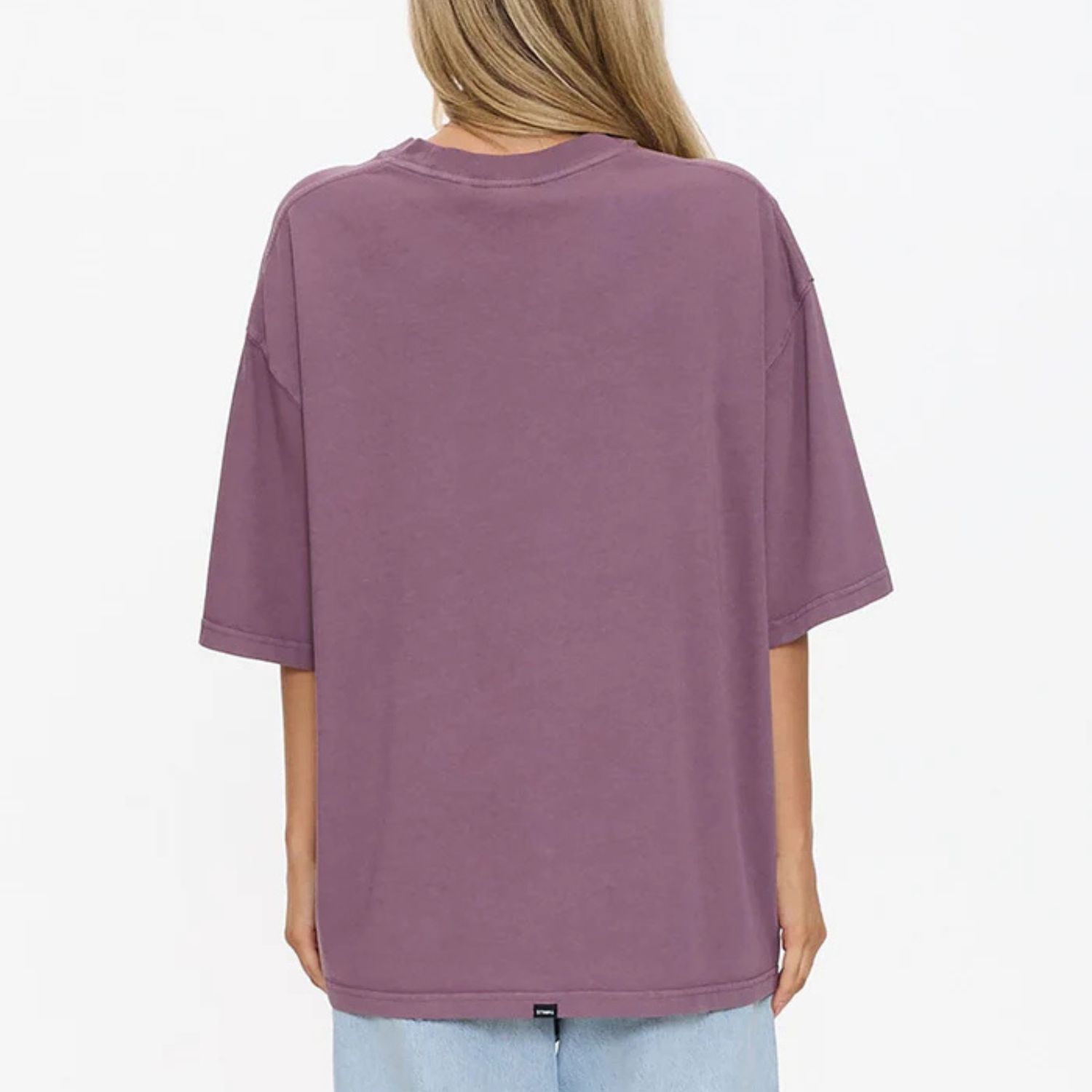 THRILLS WOMENS  BREAK POINT OVERSIZED TEE - VINTAGE MAUVE