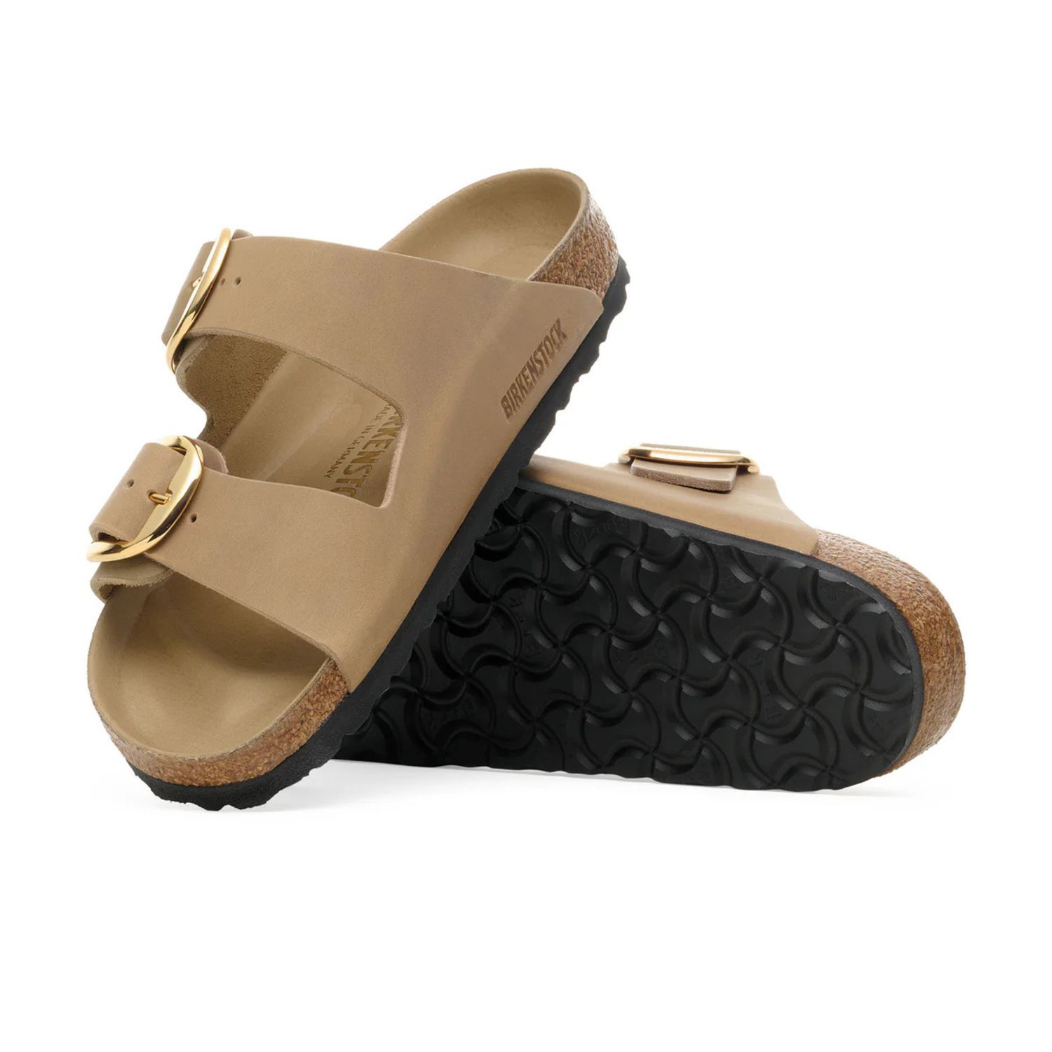 BIRKENSTOCK ARIZONA BIG BUCKLE OILED LEATHER REGULAR- TABACCO BROWN