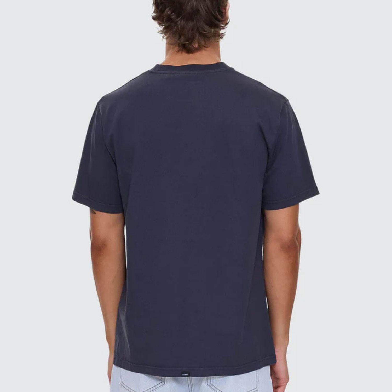 THRILLS MENS A HAVEN FOR THE RESTLESS MERCH FIT TEE- TOTAL ECLIPSE