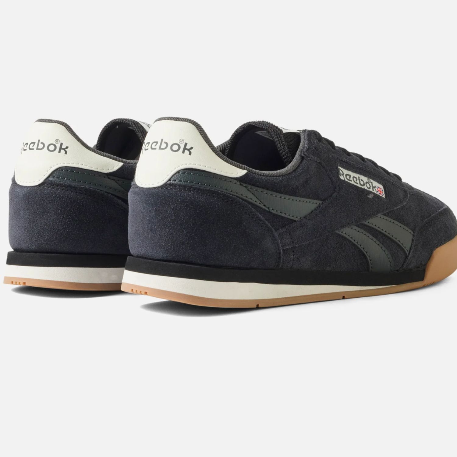 REEBOK CAMPIO XT SHOES- BLACK/WHITE/GUM