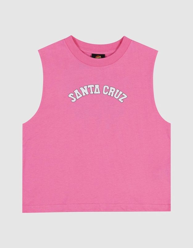 SANTA CRUZ GIRLS FIELD STRIP CENTRE MUSCLE CROPPED- PINK