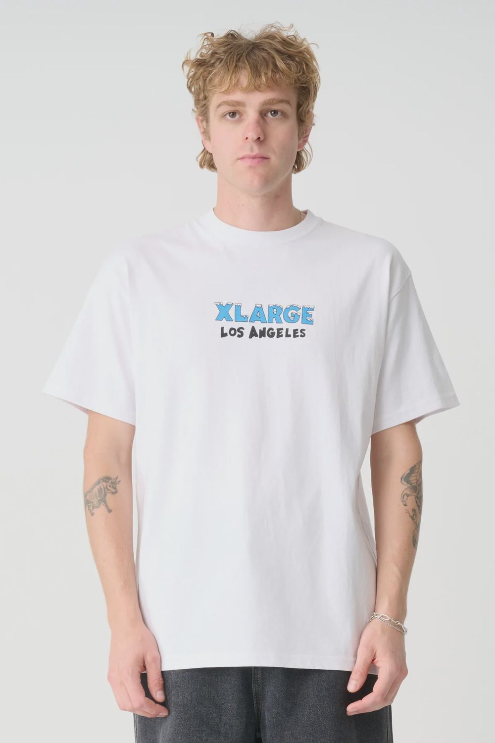 XLARGE MENS ICE CREAM SS TEE - WHITE