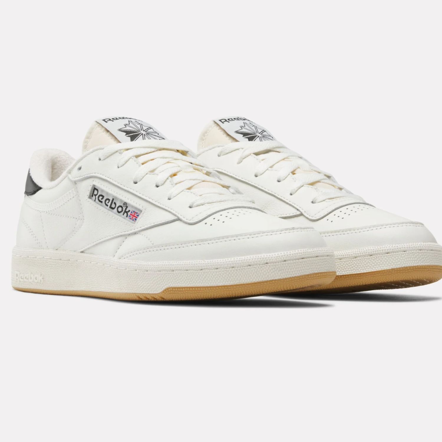 REEBOK UNISEX CLUB C 85 VINTAGE-CHALK/BLACK/GUM