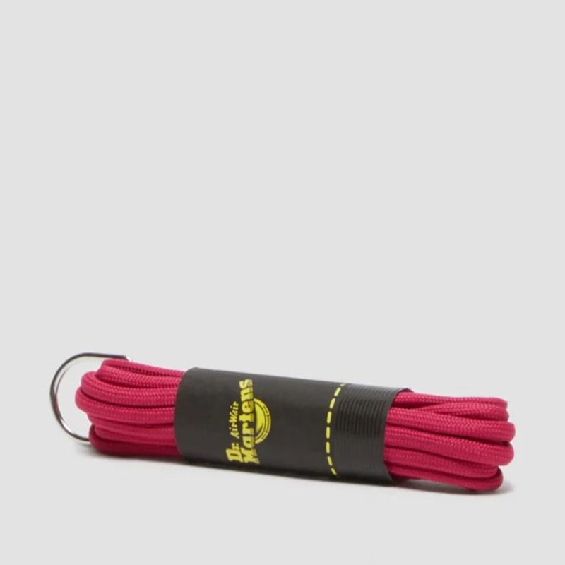 DR MARTEN 140CM ROUND 8-10 EYE LACE- PINK