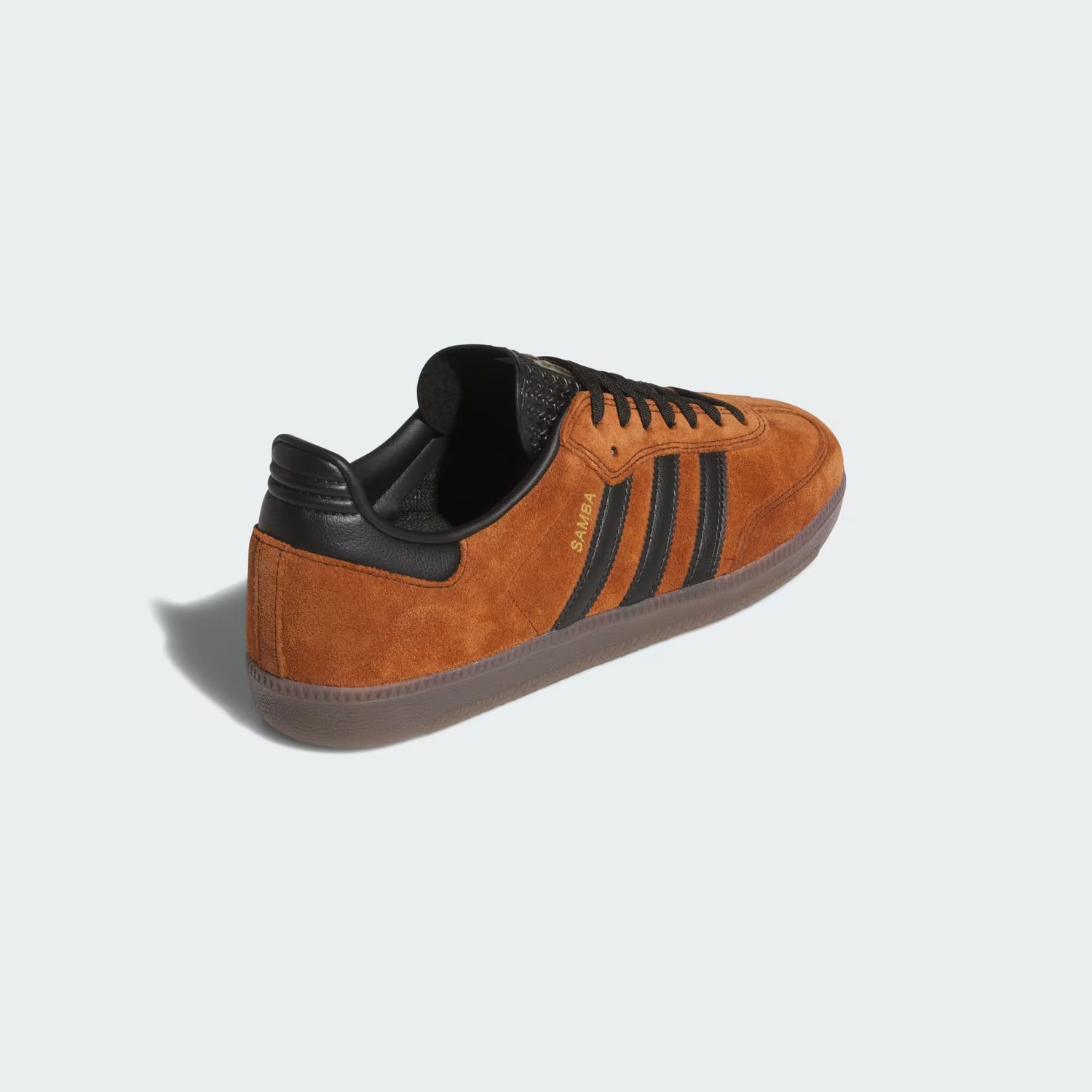ADIDAS SAMBA ADV SHOES-DUSKY BRONZE/COREBLACK/GUM