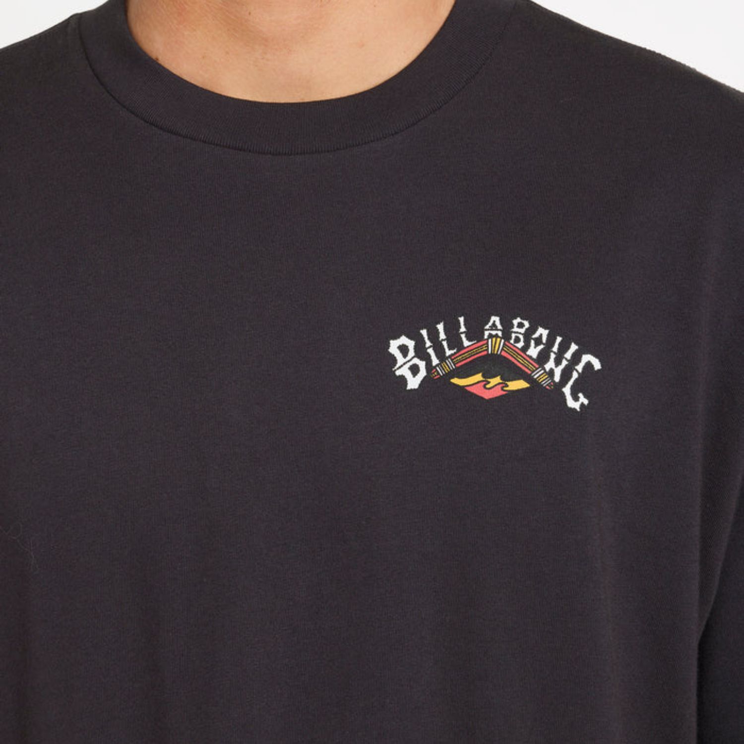 BILLABONG MENS OTIS ARCH SS TEE- BLACK