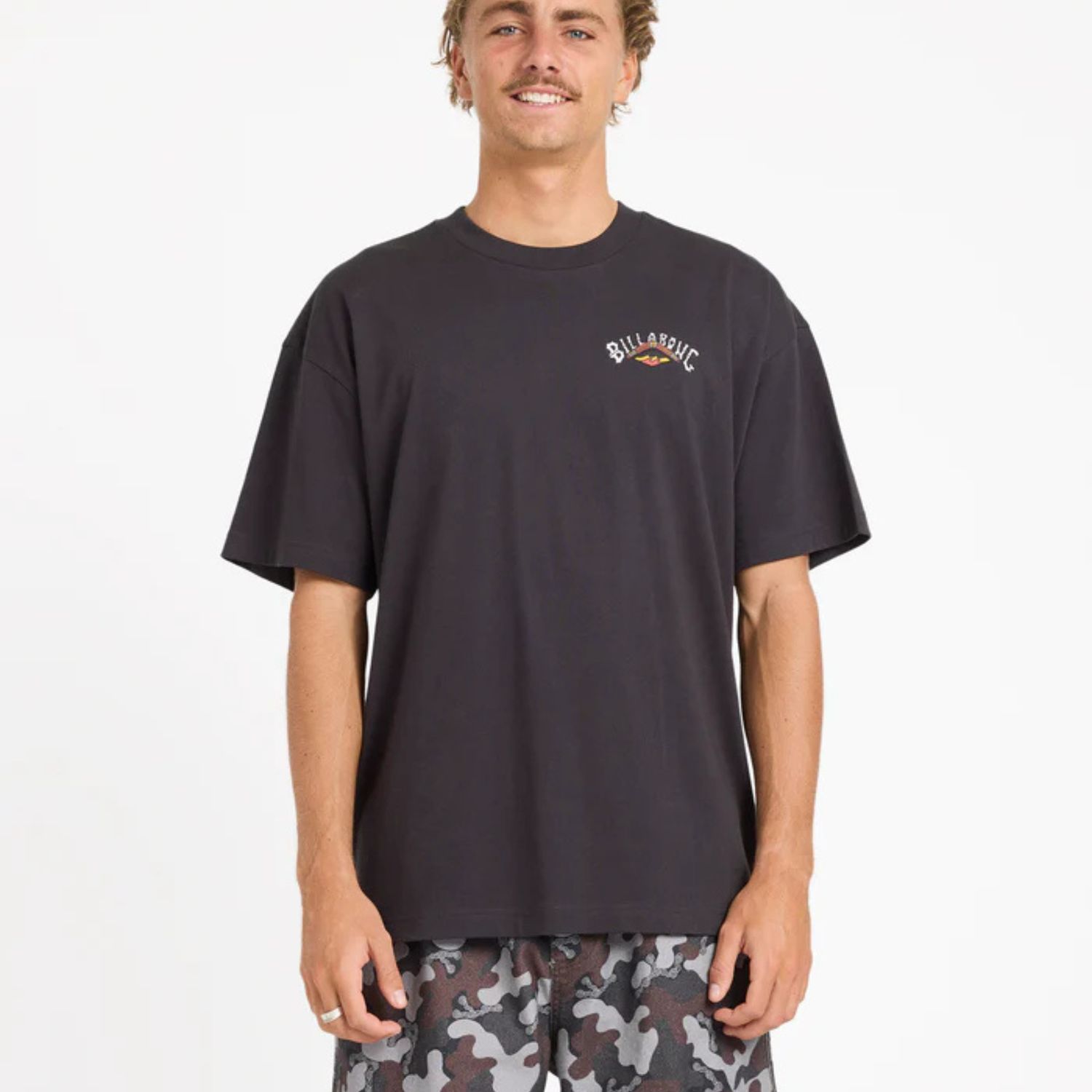 BILLABONG MENS OTIS ARCH SS TEE- BLACK