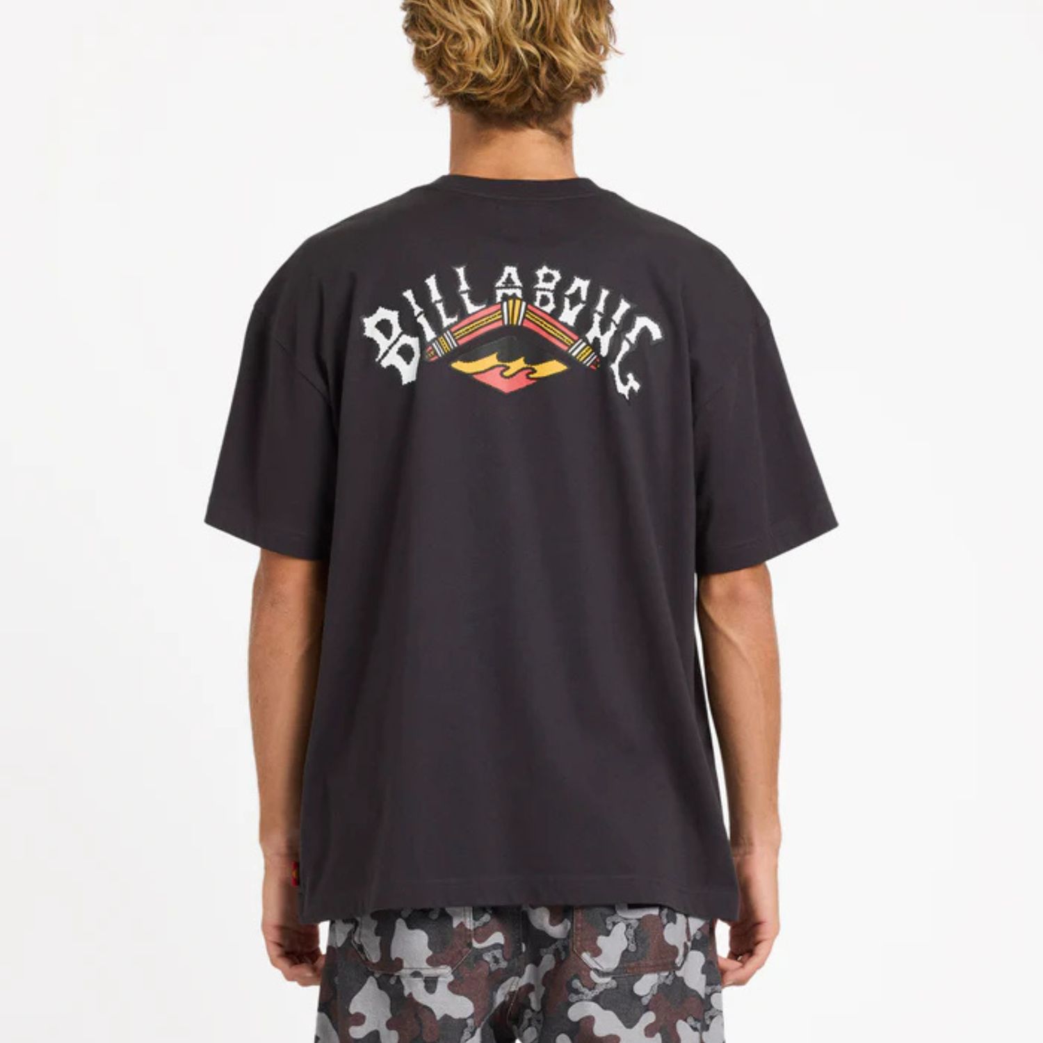 BILLABONG MENS OTIS ARCH SS TEE- BLACK