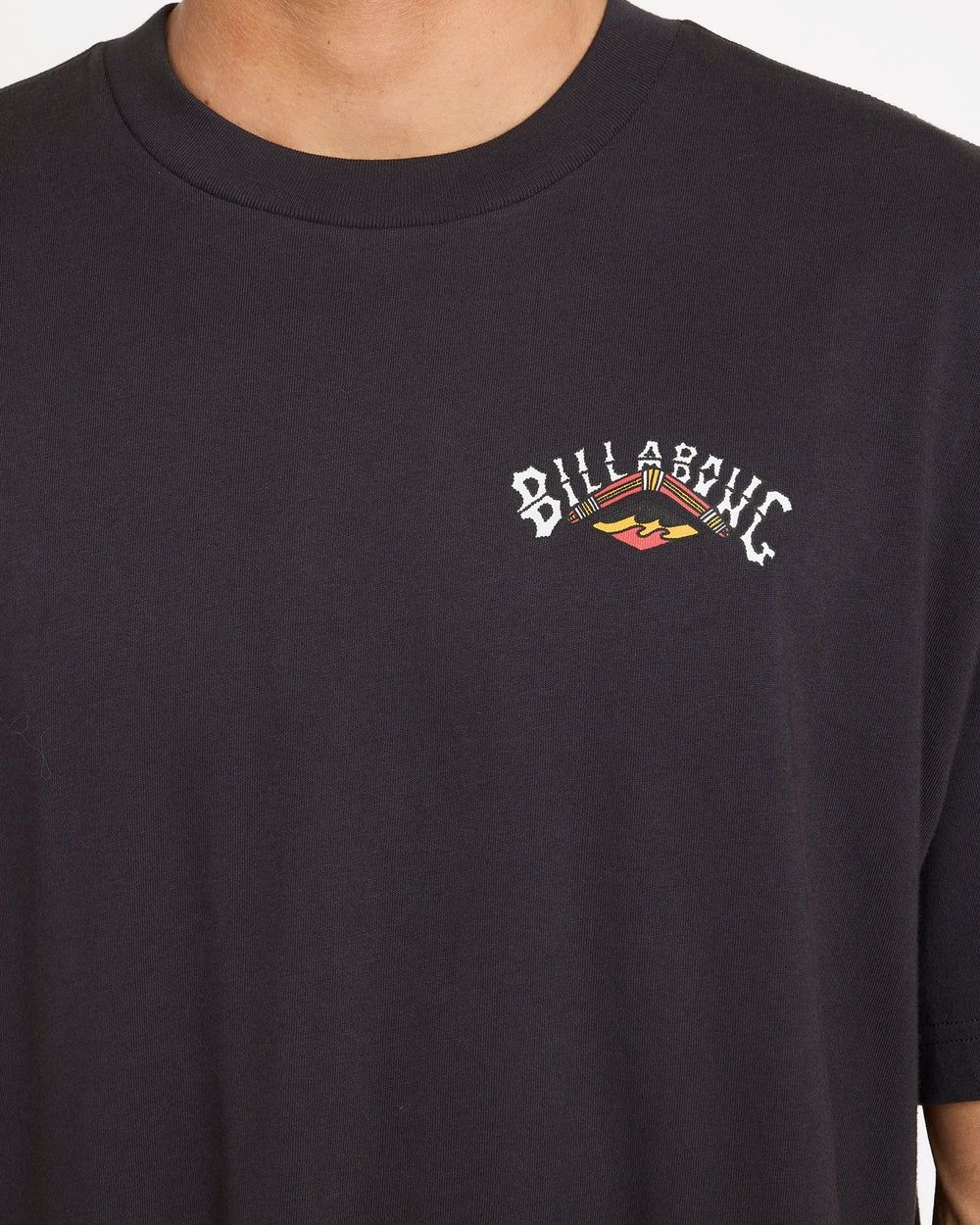 BILLABONG MENS OTIS ARCH SS TEE- BLACK
