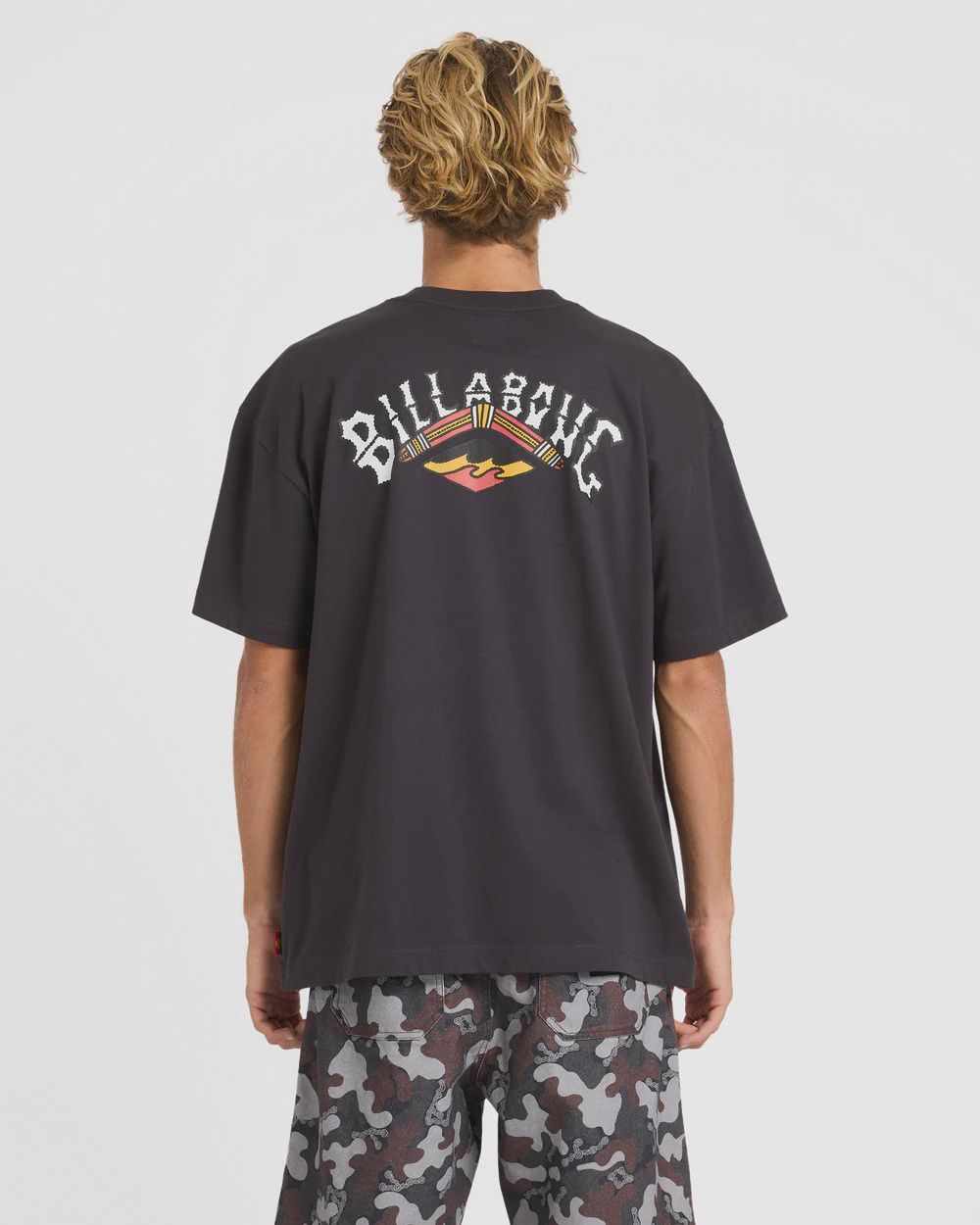 BILLABONG MENS OTIS ARCH SS TEE- BLACK