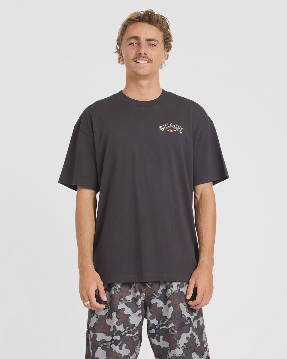 BILLABONG MENS OTIS ARCH SS TEE- BLACK