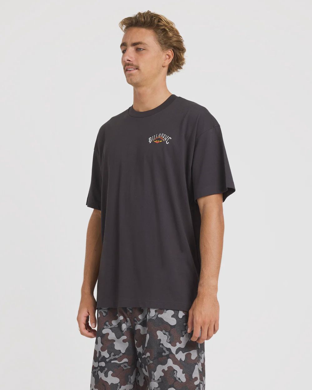 BILLABONG MENS OTIS ARCH SS TEE- BLACK