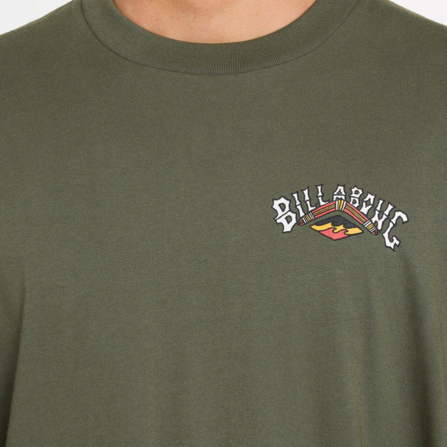 BILLABONG MENS OTIS ARCH SS TEE- PINE