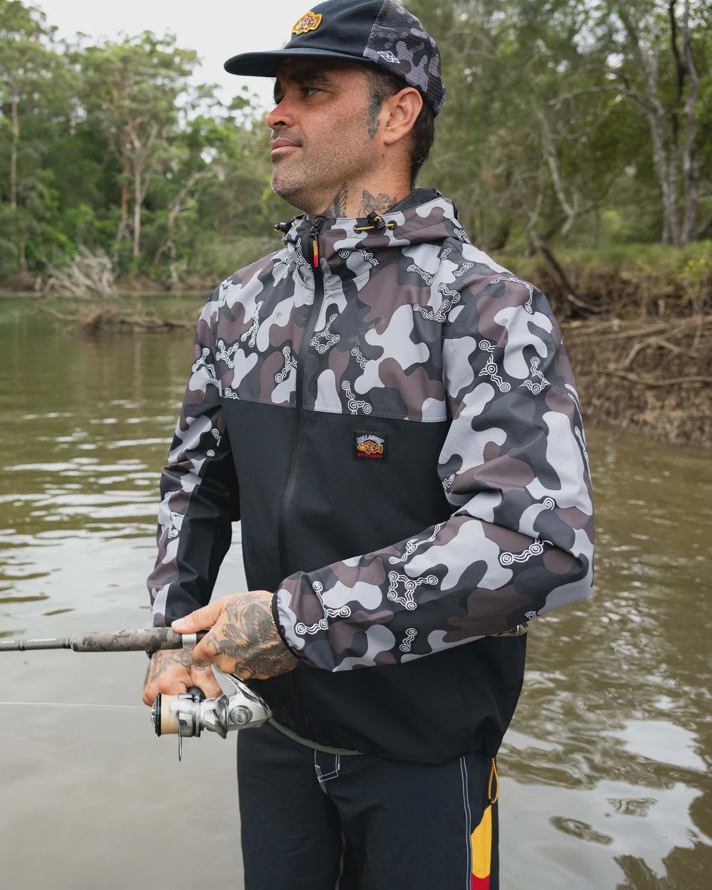 BILLABONG MENS OTIS SPRAY JACKET- BLACK