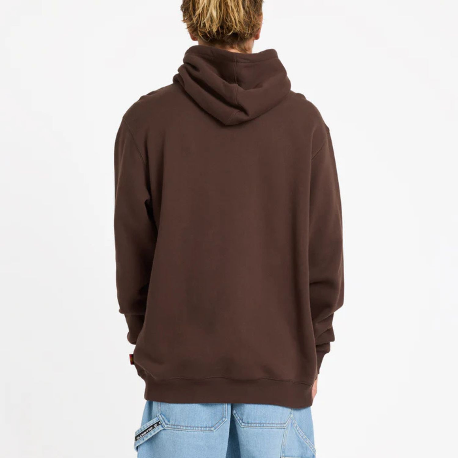 BILLABONG MENS OTIS ARCH POP HOOD- CHOCOLATE