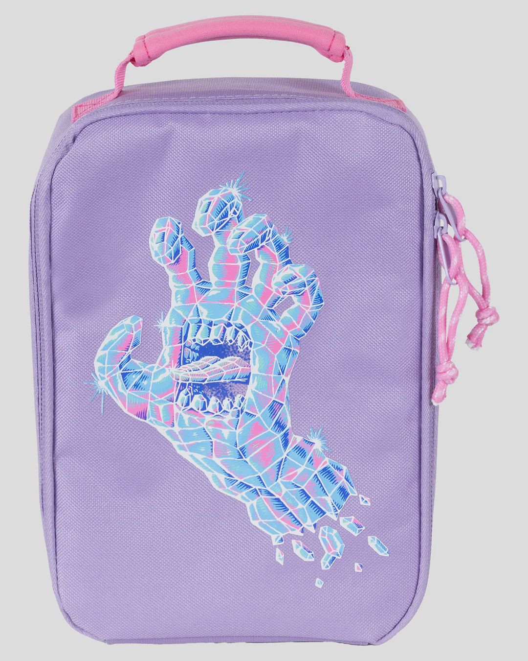 SANTA CRUZ GIRLS CRYSTAL HAND LUNCHBOX - LAVENDER