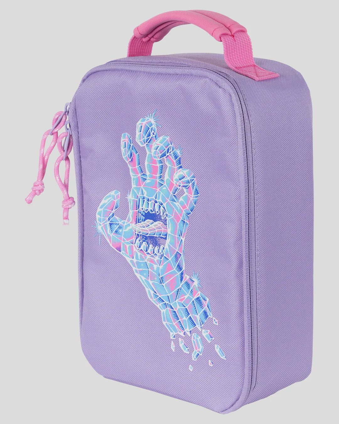 SANTA CRUZ GIRLS CRYSTAL HAND LUNCHBOX - LAVENDER