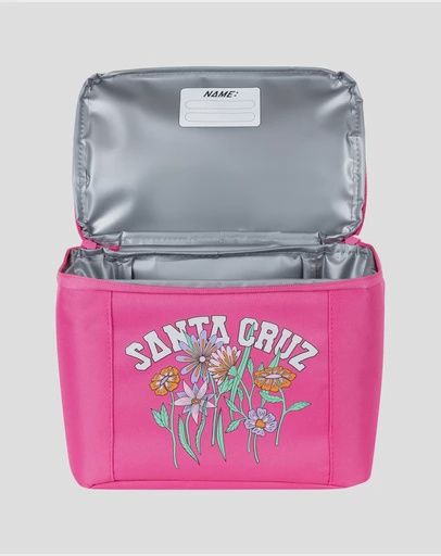SANTA CRUZ FIELD STRIP TALL INSULATED LUNCHBOX- PINK