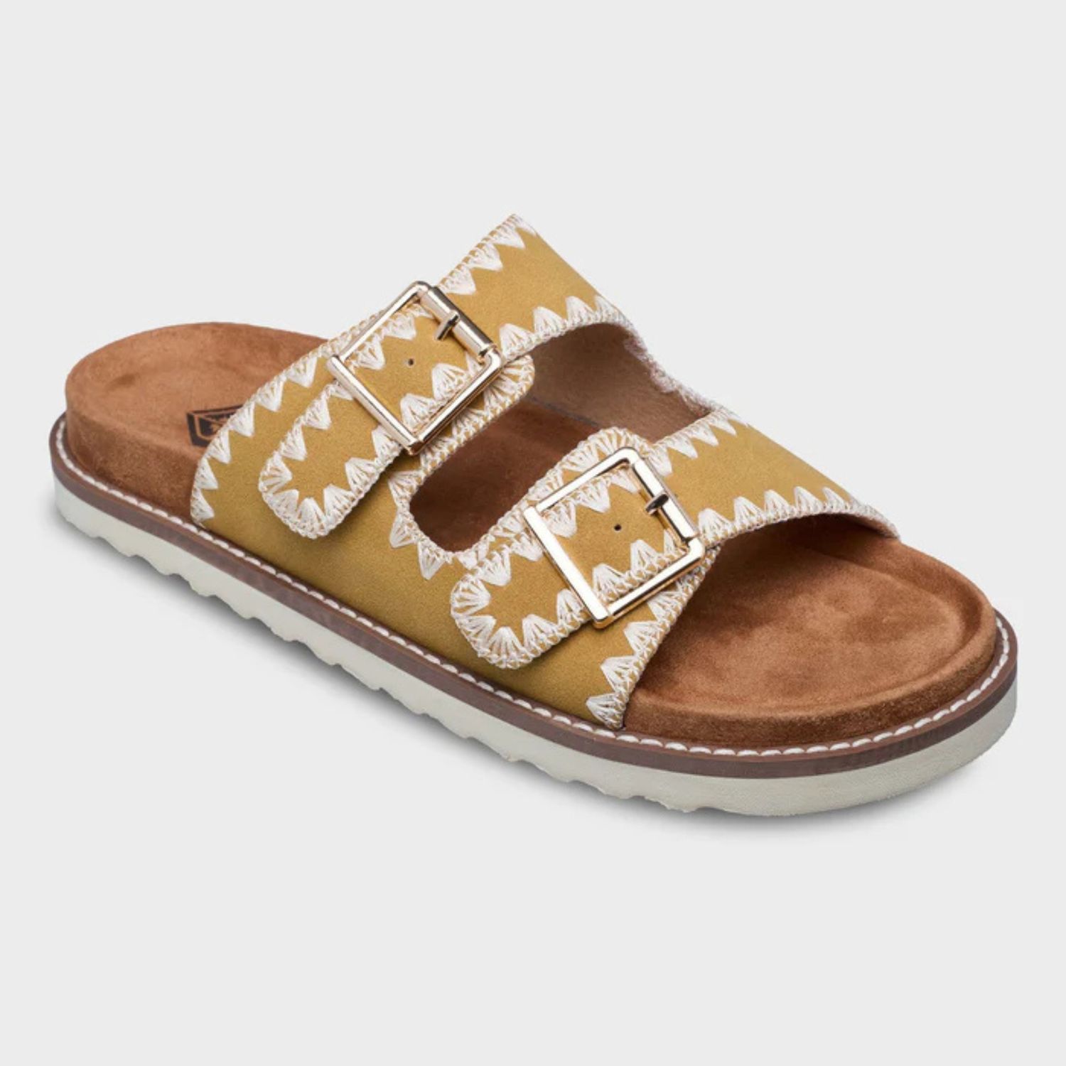 ROXY LADIES HYNDIRA SLIDE - YELLOW SUN