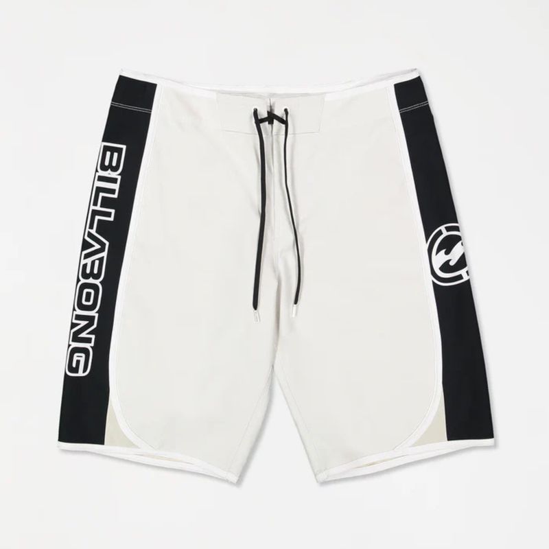 BILLABONG MENS DBAH BIO WAVE PRO BOARDSHORT- WHITE VINTAGE