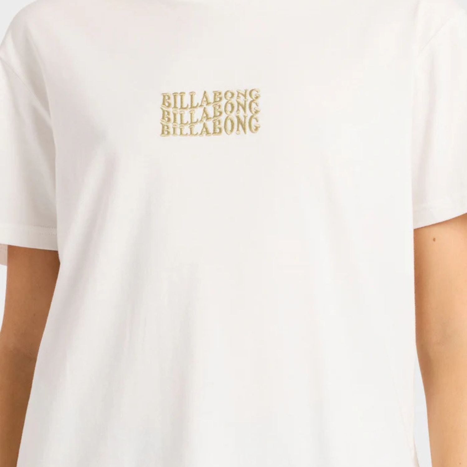 BILLABONG WOMENS SURF HIGH TEE- SALT CRYSTAL 2