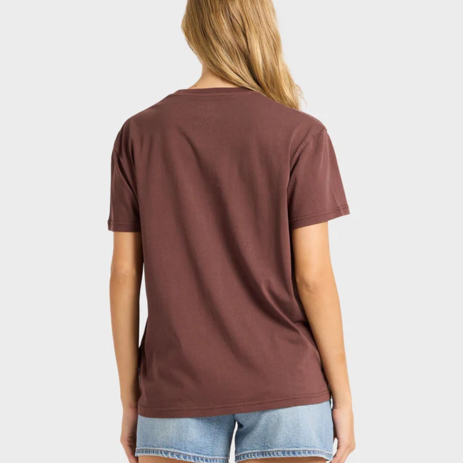 BILLABONG WOMENS SURF HIGH TEE- TEAK