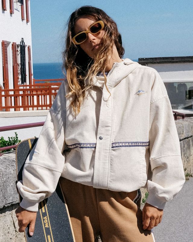 BILLABONG WOMENS SET THE TONE JACKET - WHITE CAP