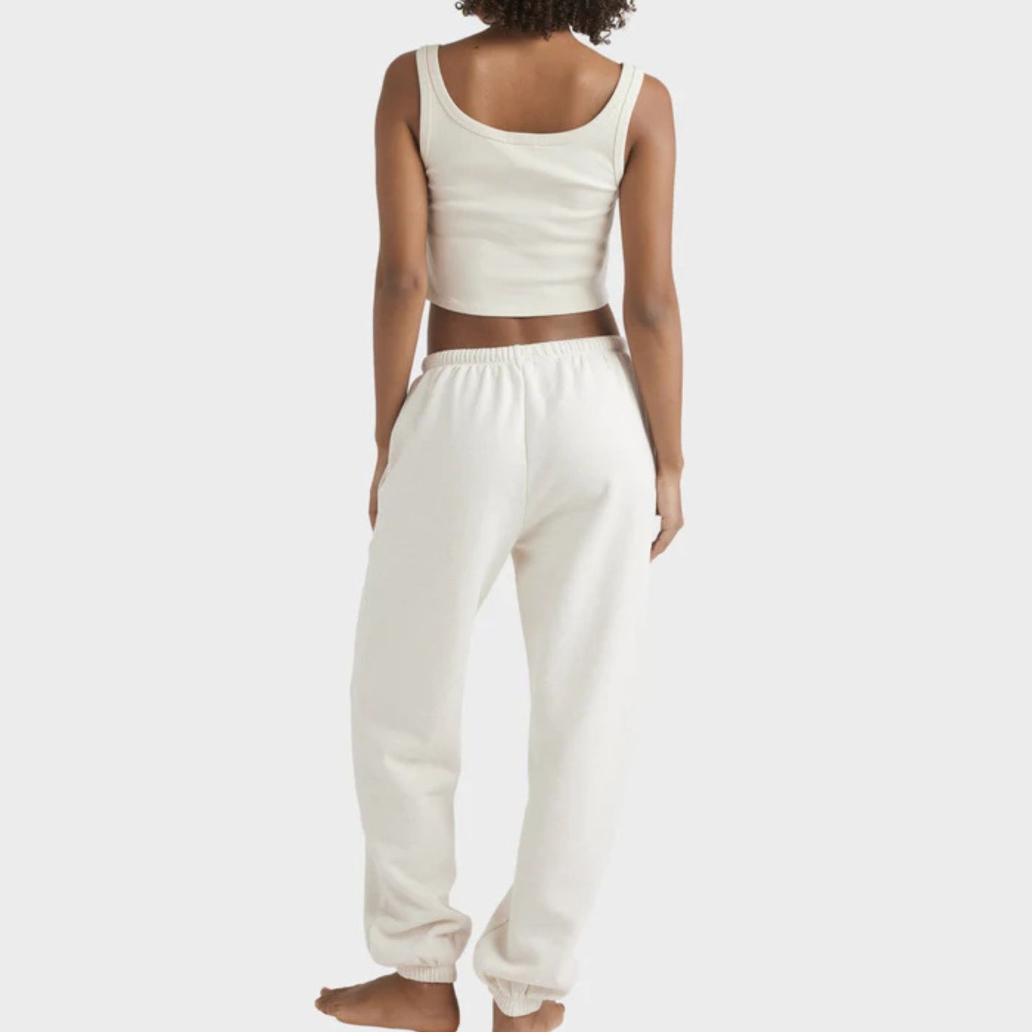 BILLABONG WOMENS WAVE ESSENTIALS TRACKPANT - SNOW MARLE