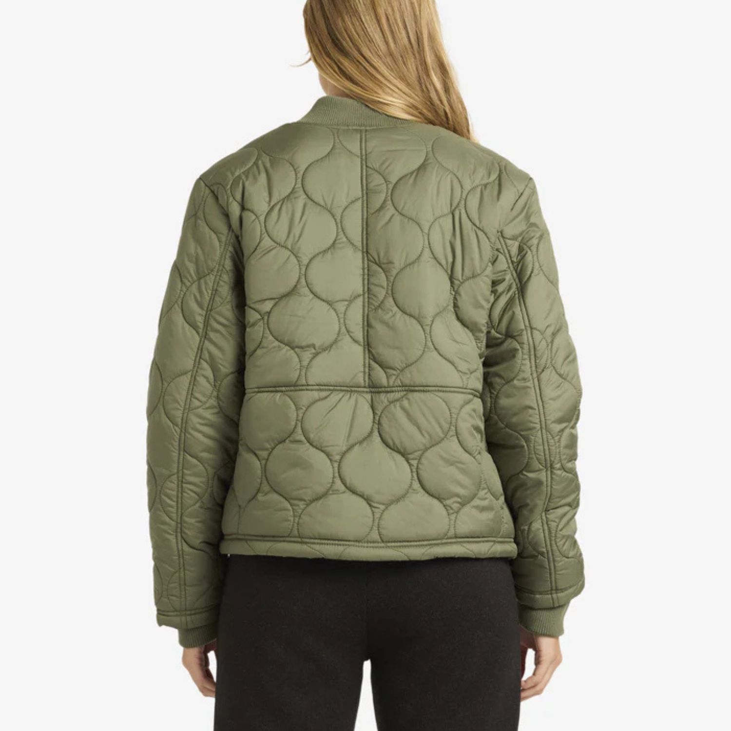 BILLABONG WOMENS CUESTA BOMBER JACKET - TREEHUGGER