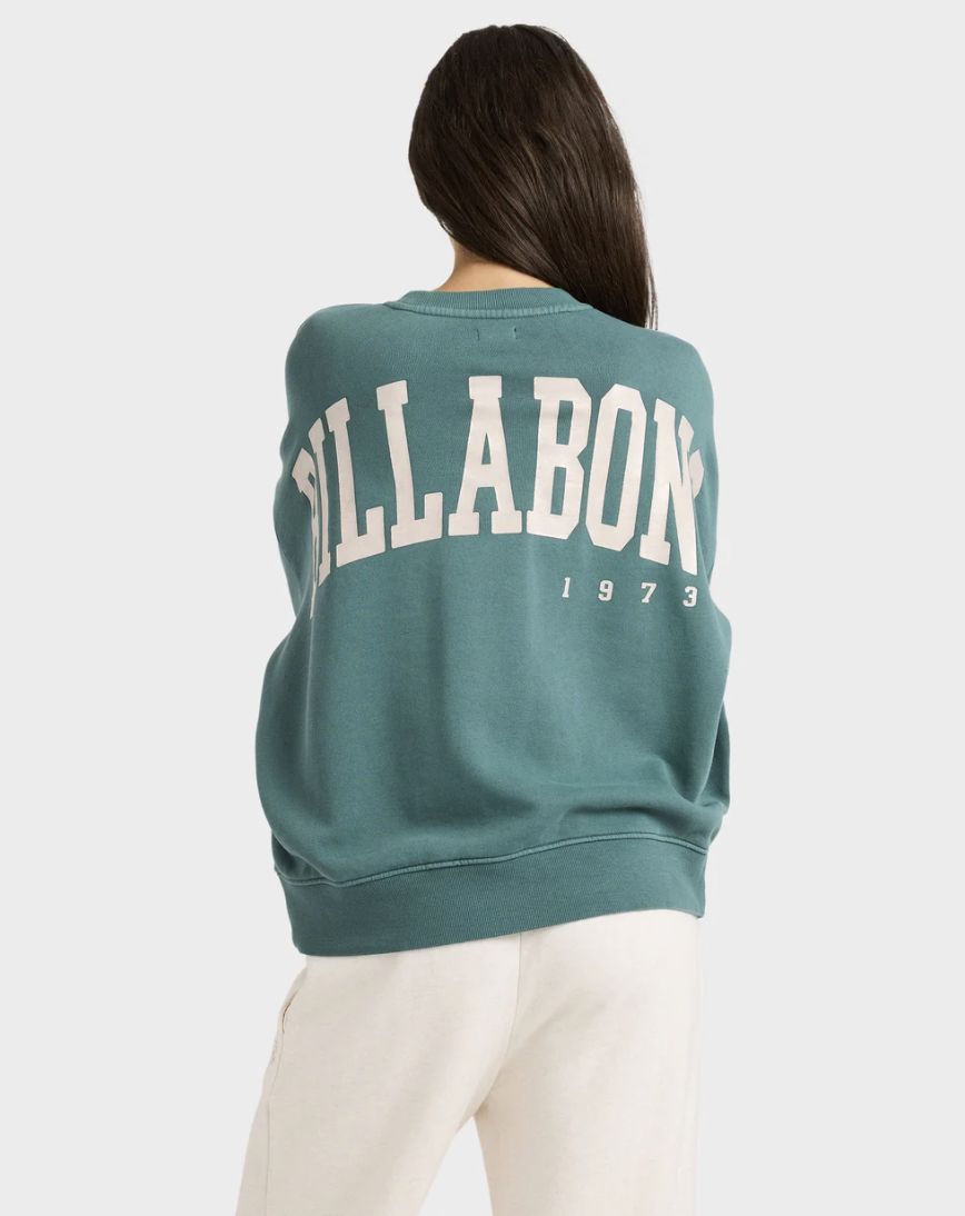 BILLABONG WOMENS DONT FORGET CREW - ALPIINE