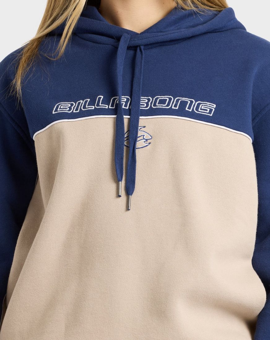 BILLABONG WOMENS BILLA TRIPPER HOODIE - COBBLESTONE