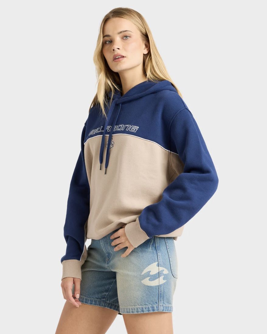 BILLABONG WOMENS BILLA TRIPPER HOODIE - COBBLESTONE
