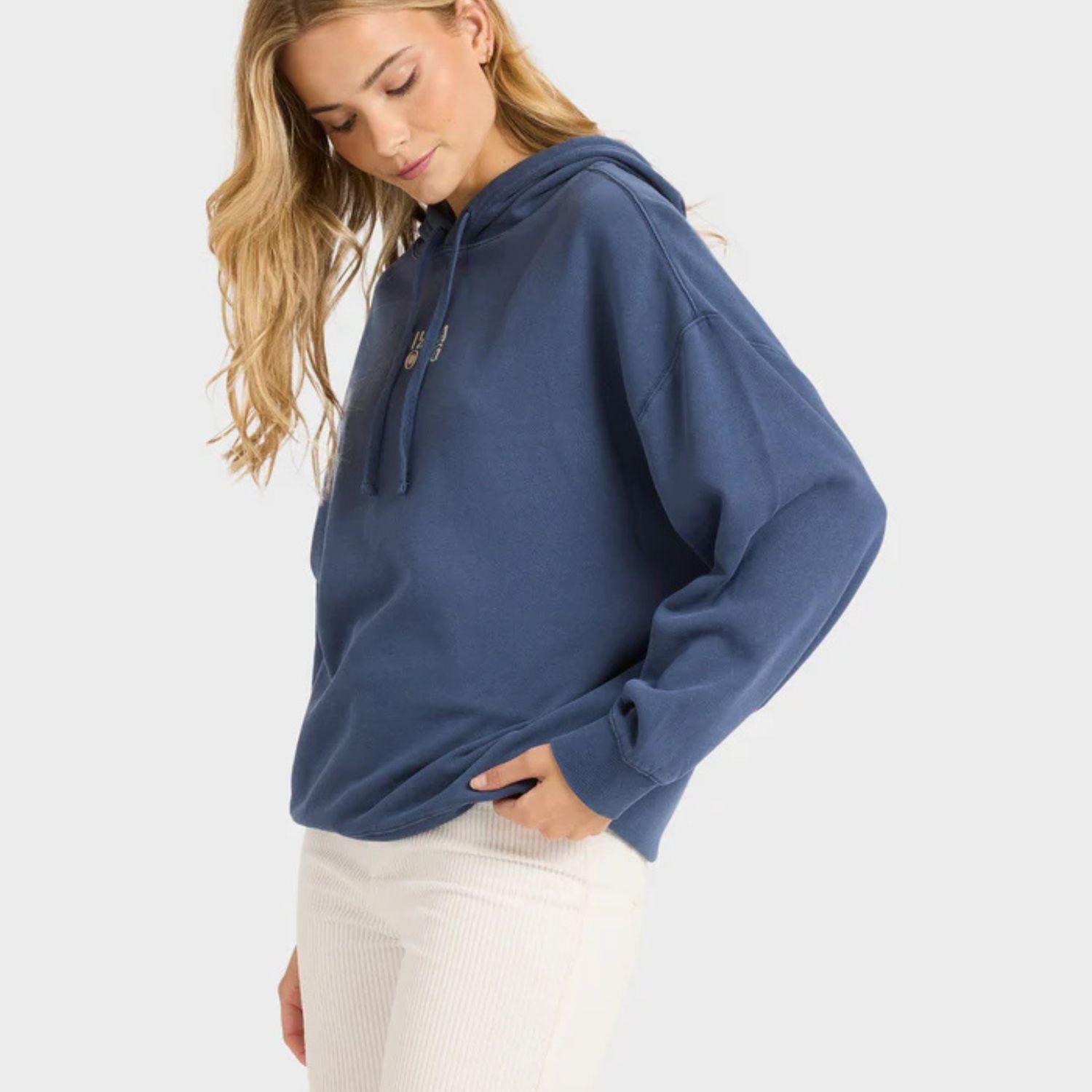 BILLABONG WOMENS VIVID HOOD - CELESTIAL BLUE