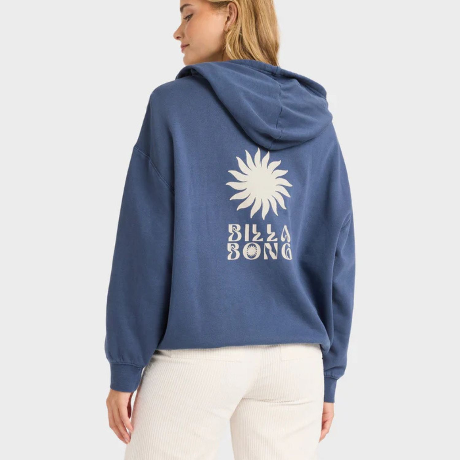 BILLABONG WOMENS VIVID HOOD - CELESTIAL BLUE
