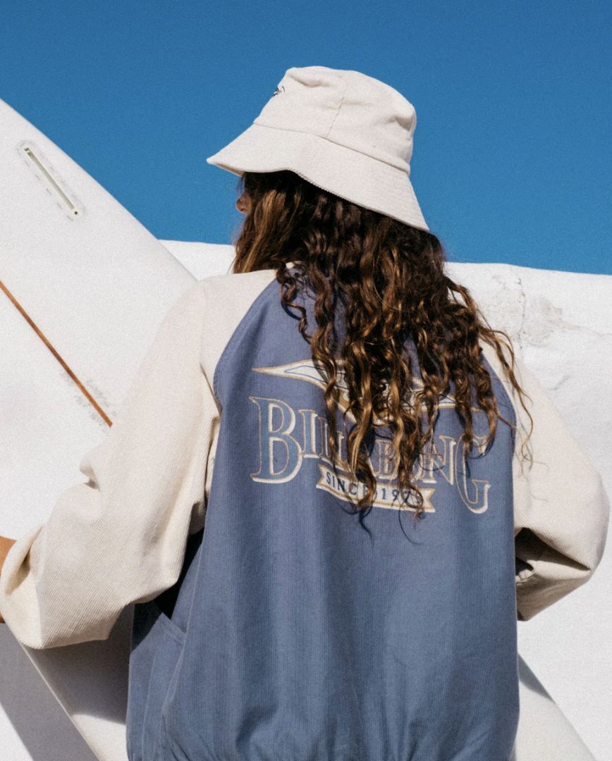 BILLABONG WOMENS OG BURLEIGH JACKET - STONE BLUE