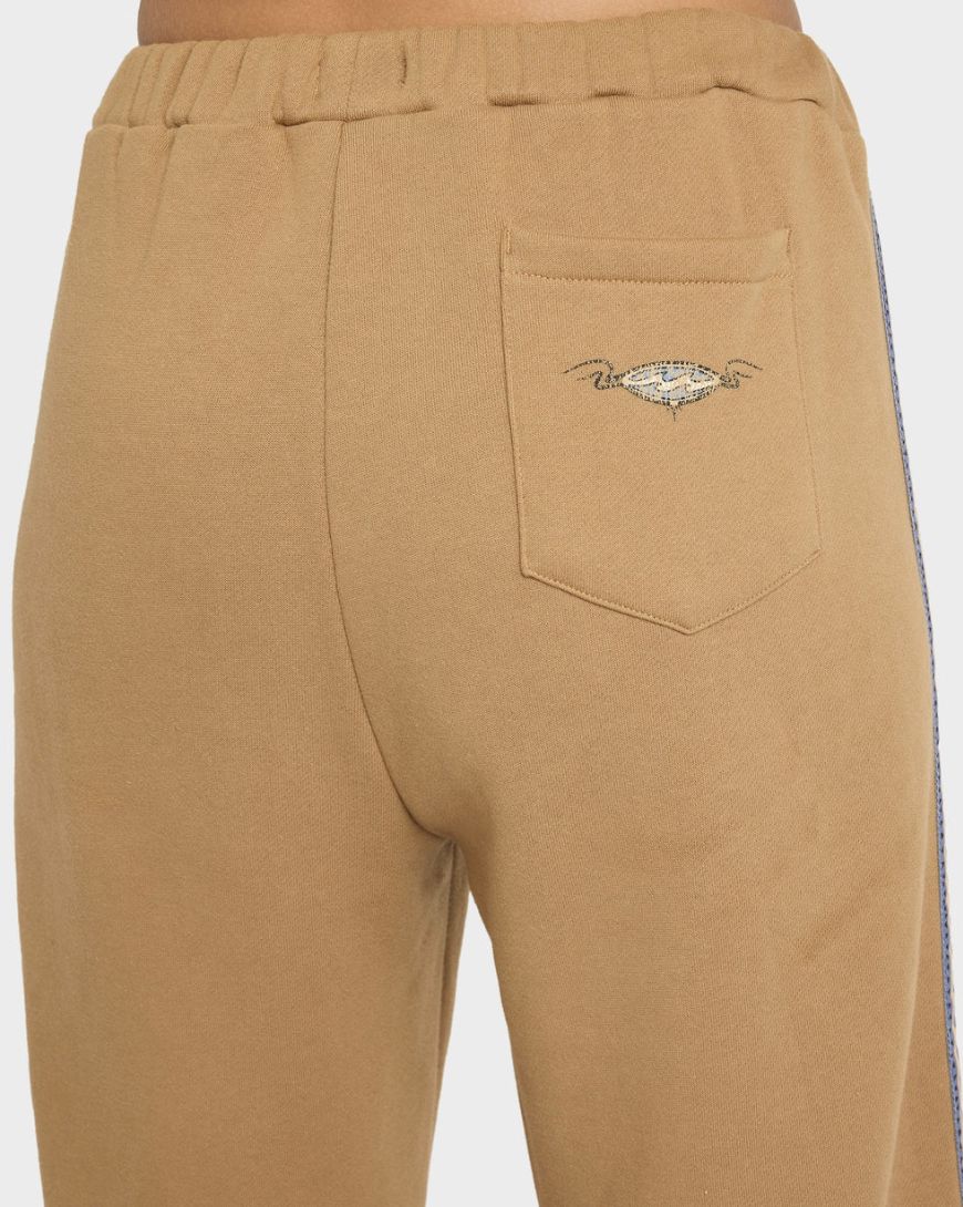 BILLABONG WOMENS THE WAY BACK FLEECE PANT - CEMENT