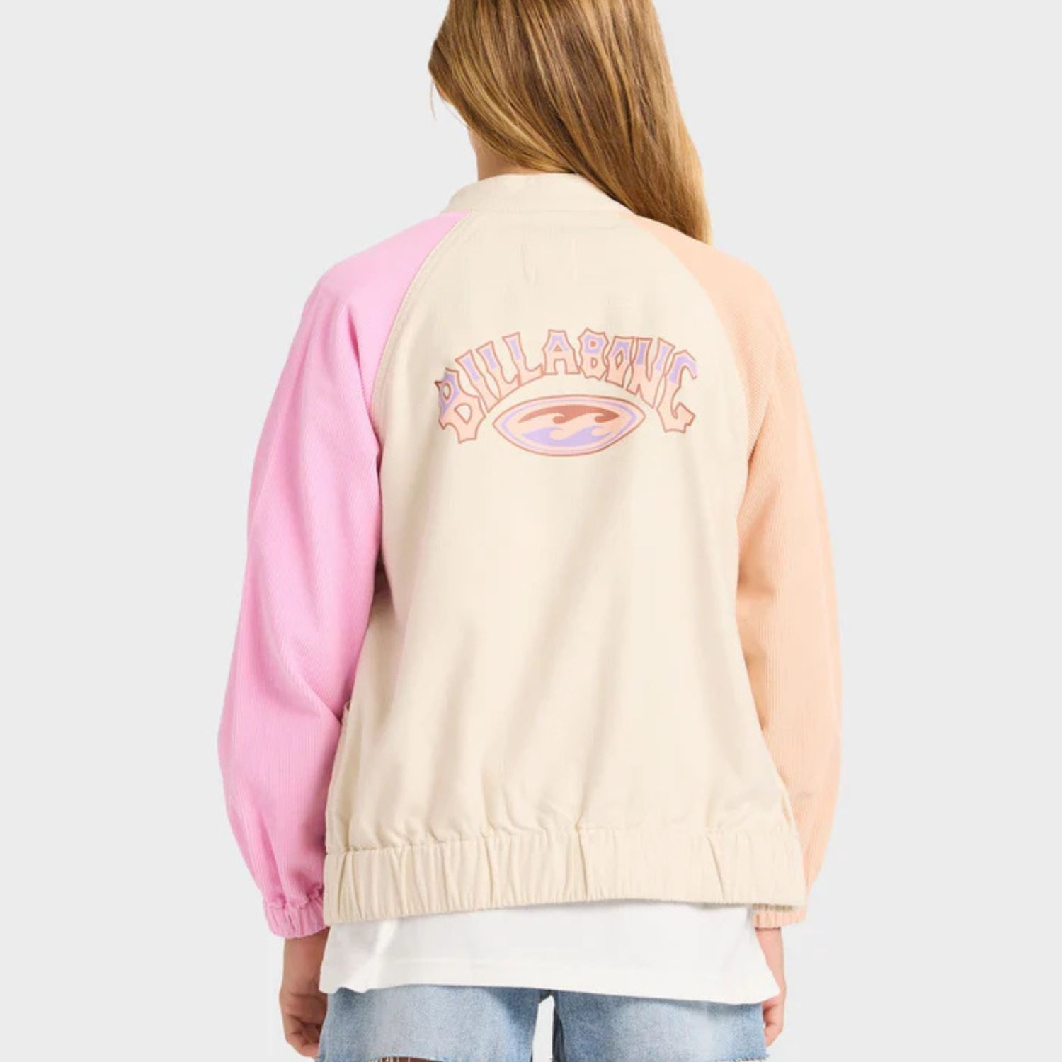BILLABONG TEEN GIRLSOLD DAYZ JACKET - WHITECAP