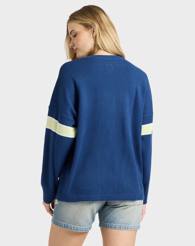 BILLABONG WOMENS SUPALOVE SWEATER - INK