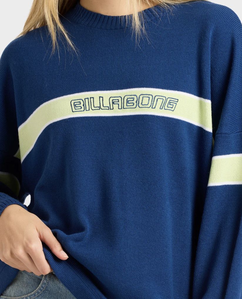 BILLABONG WOMENS SUPALOVE SWEATER - INK