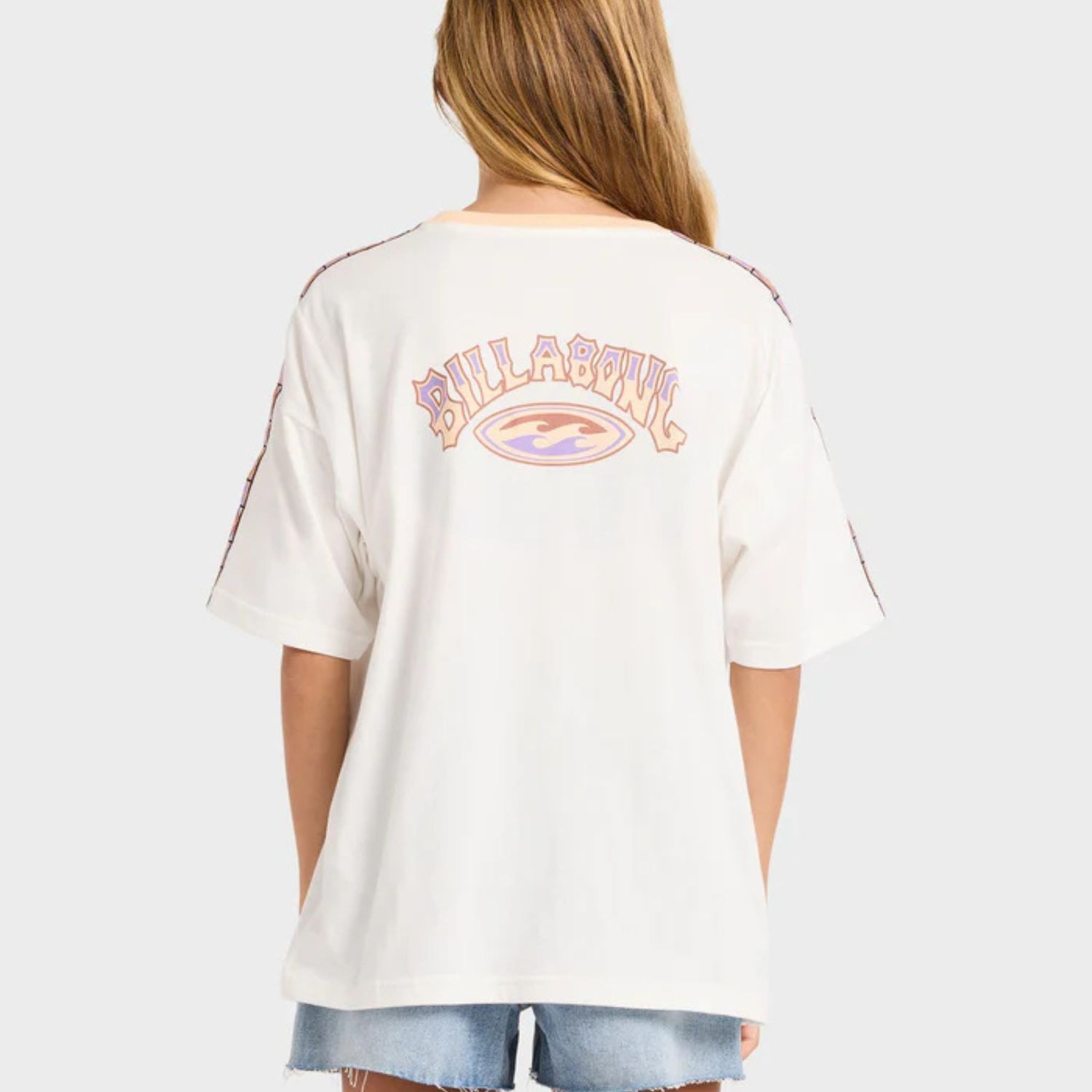 BILLABONG TEEN GIRLSOLD DAYZ S/S TEE - SALT CRYSTAL