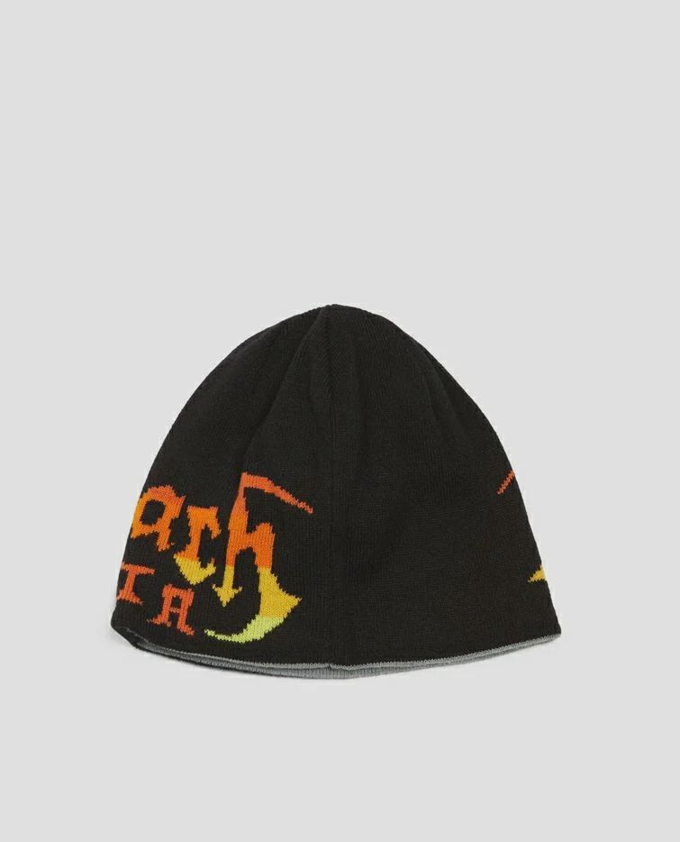RIPCURL MENS BELLS PRO 26 SKULL BEANIE - WASHED BLACK